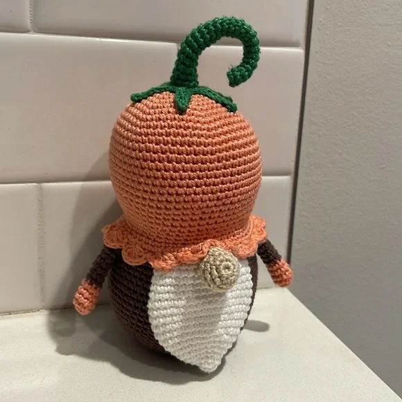 Handcrafted Campanula Bell Flower Gnome Spring Summer Decor Amigurui Crochet - Picture 5 of 9